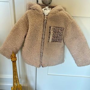 EUC Zara toddler girl fleece jacket!!